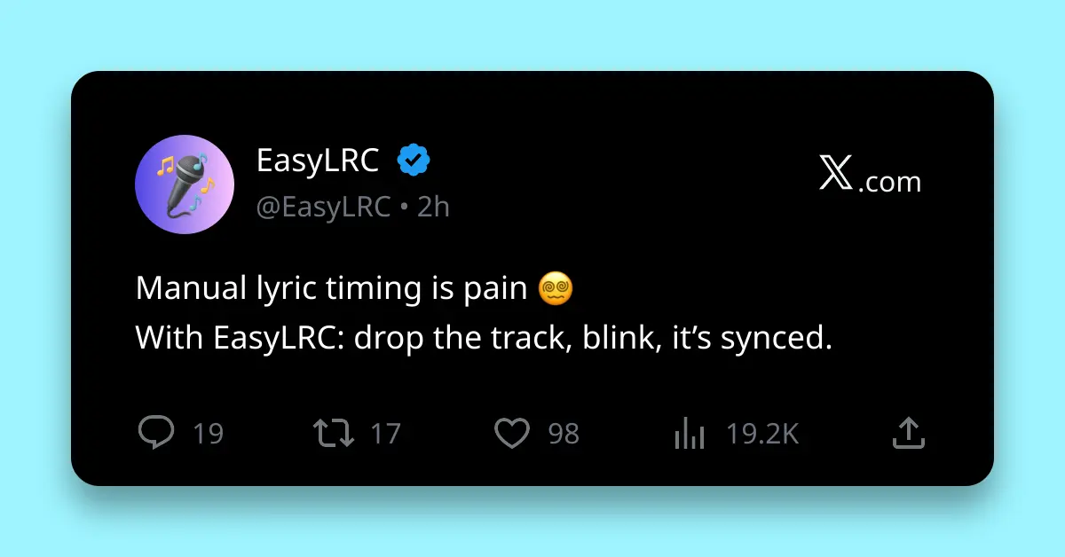 Why Manual Lyric Timing Takes Hours (And How AI Sync Solves It) - Comprehensive guide to Enhanced LRC files with word-level timing